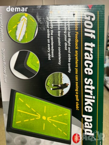 JIMITOP Golf Swing Mat 30х43 см уширена дъска за люлеене на дъска за тренировки по голф на закрито, снимка 8 - Голф - 44071737