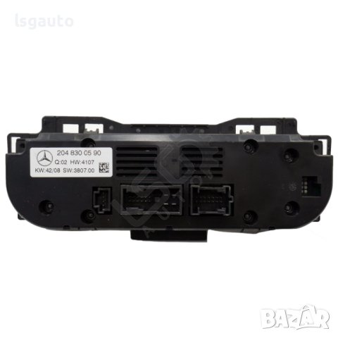 Панел климатроник Mercedes-Benz C-Class 204 (W/S/C) 2007-2014 ID: 114958, снимка 2 - Части - 42988115