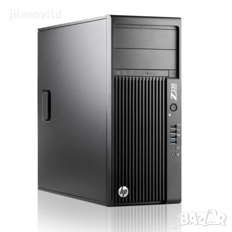 Работна станция HP Z230 E3-1245 v3 8GB 256GB SSD Tower ГАРАНЦИЯ, снимка 2 - Работни компютри - 51289043