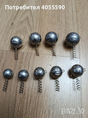 Джиг глави с пружина с две уши, снимка 4 - Стръв и захранки - 52408748