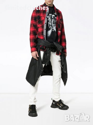 GIVENCHY Tribal Tarius Bull Logo Print Slim Fit Мъжка Тениска size M (S), снимка 4 - Тениски - 35053511