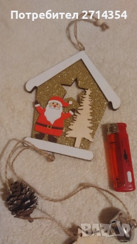 Коледна декорация и дървен конструктор , снимка 12 - Декорация за дома - 51391908