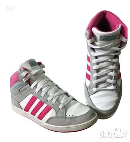 Кецове Adidas hoops mid, снимка 6 - Кецове - 51180224