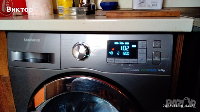 Пералня Samsung-изисква ремонт! Иначе всички програми работят!, снимка 2 - Перални - 52496725