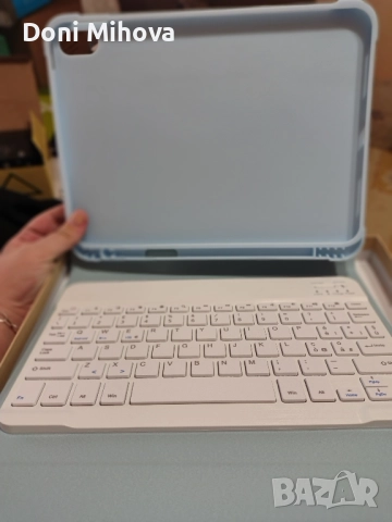 калъф за таблет с клавиатура, снимка 2 - Клавиатури и мишки - 51617288