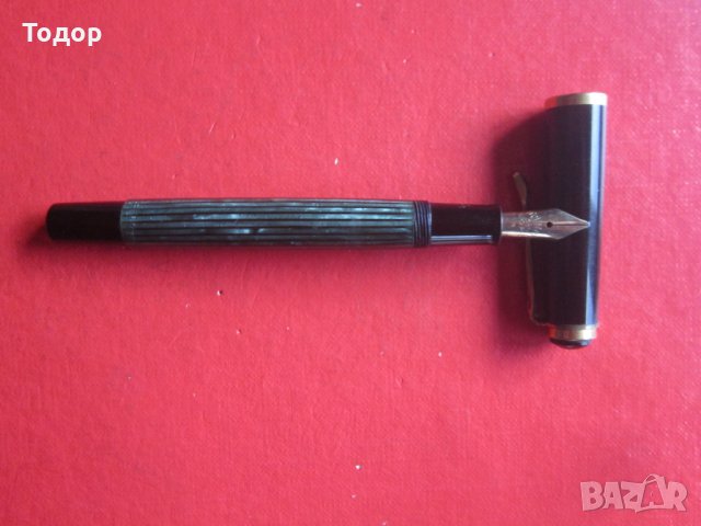 Уникална писалка Pelikan  DRP 3 райх златно перо , снимка 3 - Колекции - 35215881