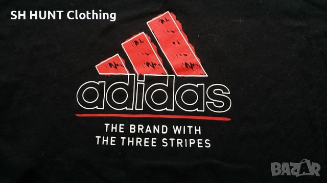 Adidas T-Shirt Размер L оригинална тениска 15-51, снимка 3 - Тениски - 52683357