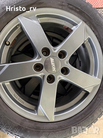 Джанти със зимни гуми 205/55/16 цола, снимка 6 - Гуми и джанти - 53246110