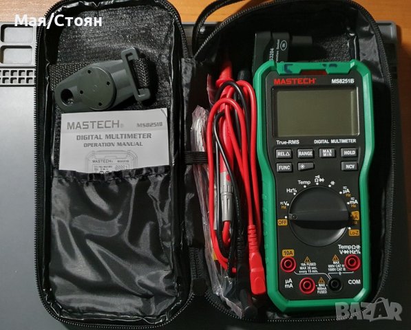 Мултимер Mastech MS8251B, снимка 4 - Други инструменти - 43774838