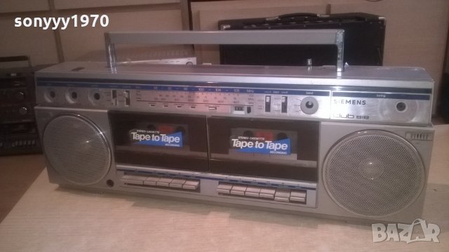 SIEMENS CLUB RM-818, снимка 6 - Радиокасетофони, транзистори - 26746575