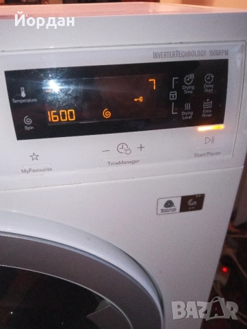 Пералня с сушилня Електролукс, снимка 5 - Перални - 52078355