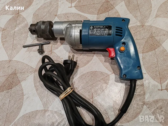 Елпром Б10 п - бормашина едноскоростна, снимка 1