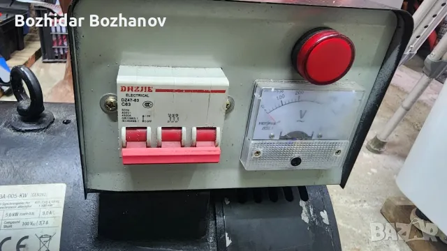 Генератор 3-фазен Рьотек Австрия 6.2 квА ,5кв./1500 об., снимка 4 - Други машини и части - 50174841