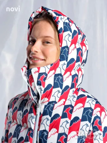 Rossignol Abscisse Down XS, ново, оригинално дамско яке, естествен пух, снимка 4 - Якета - 47425112