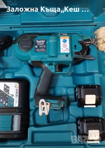 Машина за връзване на арматура Makita DTR 180. В много добро състояние. Цена 1250 лв., снимка 2 - Други инструменти - 52890920