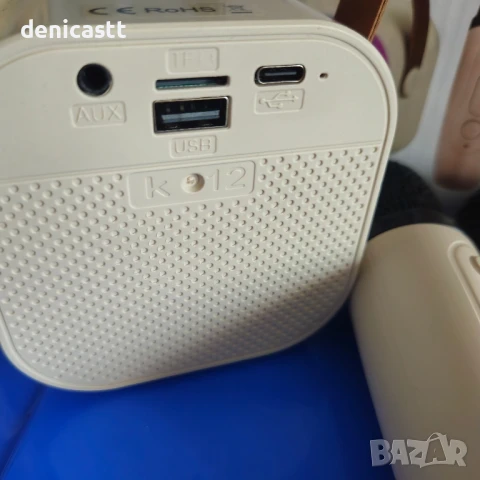 bluetooth тонколонка с 2 микрофона , снимка 4 - Тонколони - 51355091