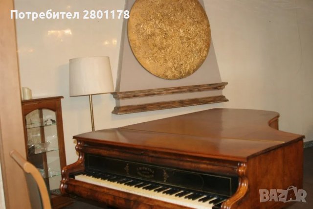 пиано  старинен роял Bösendorfer, снимка 5 - Пиана - 38393690