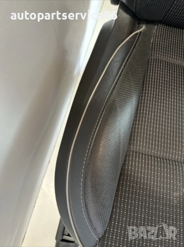 Предна дясна седалка черна кожа за KIA Sportage ГТ Лайн с ляво управление (2020), снимка 2 - Части - 53426316