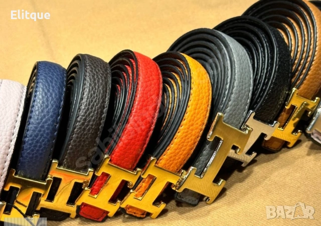 колани от естествена кожа в кутия hermes , снимка 7 - Колани - 53216909