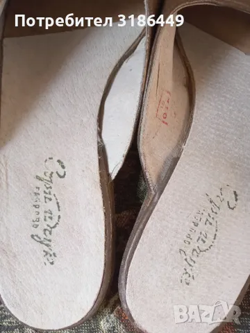 Чехли,галоши от Соц време , снимка 3 - Мъжки чехли - 47783649