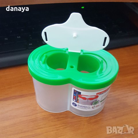 2170 Двойна чашка за рисуване с капаче, снимка 4 - Ученически пособия, канцеларски материали - 32961276