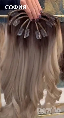 Тупета и Перуки от Естествена коса, снимка 7 - Аксесоари за коса - 39820173