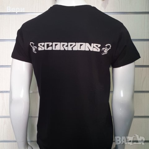 Нова детска тениска на музикалната група SCORPIONS с ГРЪБ, снимка 6 - Детски тениски и потници - 28234695