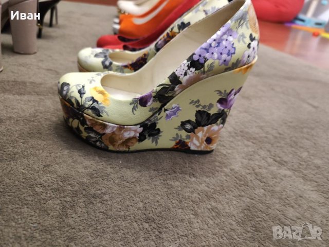 Лот дамски обувки с  висок ток, снимка 5 - Дамски обувки на ток - 38441421