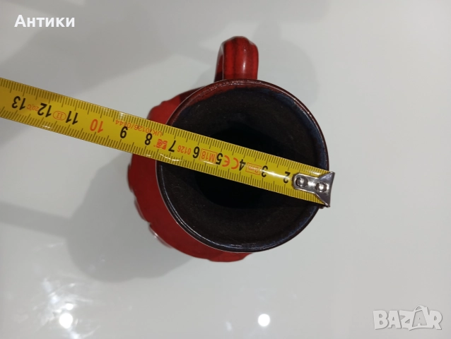 Керамична кана Винтидж стара, снимка 4 - Вази - 52527488