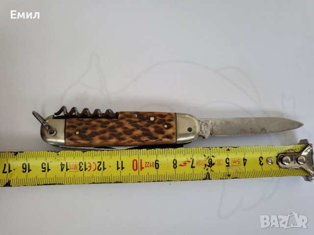 Антикварен джобен нож Solingen , снимка 4 - Колекции - 38264740