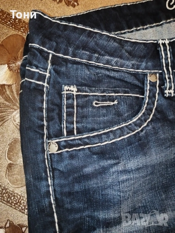 CAMP DAVID Оригинал Нови Мъжки Маркови Дънки L , снимка 6 - Дънки - 53448968