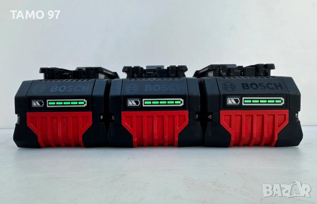 BOSCH GBA 18V 5.5Ah - Акумулаторна батерия 18V 5.5Ah 2024г., снимка 5 - Други инструменти - 52967919