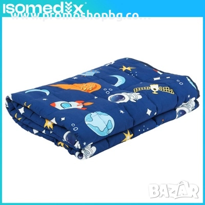 Тежко одеало - 100x150см 4кг Isomedix/ Одеяло с тежест  / Утежнено одеяло, снимка 10 - Олекотени завивки и одеяла - 52952635