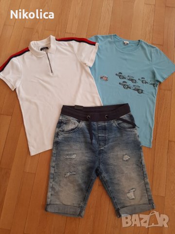 НОВИ и запазени дрехи Bershka,DKNY,Paul Smith,H&M за 14-15 г.момче, снимка 2 - Детски комплекти - 28597016