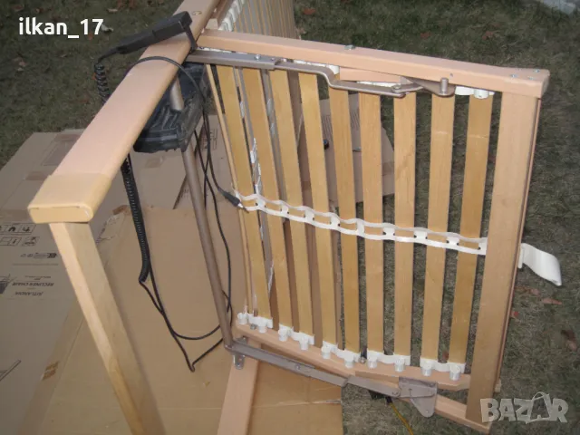 Подматрачна рамка Електрическа 90x200 Внос от Холандия в отлично състояние Като Нова!, снимка 7 - Спални и легла - 48004842