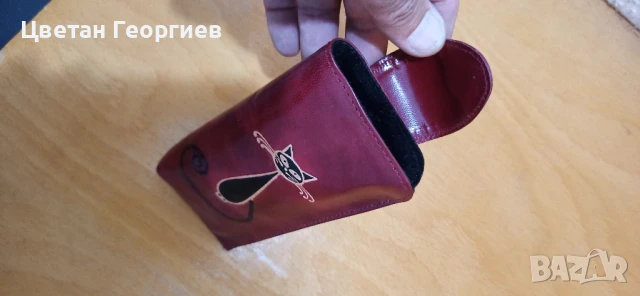 калъф за очила от естествена кожа, снимка 4 - Калъфи, кейсове - 50999255