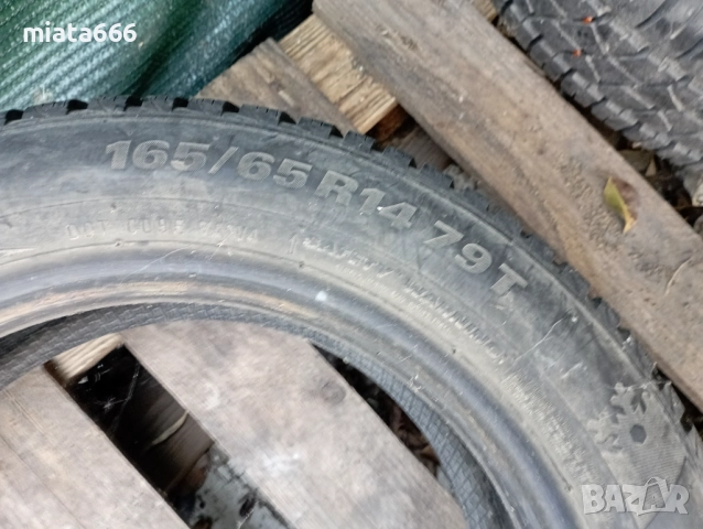 Зимна гума Кумхо-165/65/14-7,5мм грайфер, снимка 4 - Гуми и джанти - 51669617