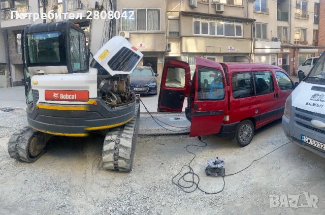 Мобилна станция за зареждане с фреон