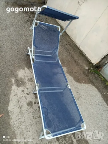 шезлонг алуминиев, сгъваемо алуминиево легло, туристическо сгъваемо легло , снимка 10 - Други стоки за дома - 49728493
