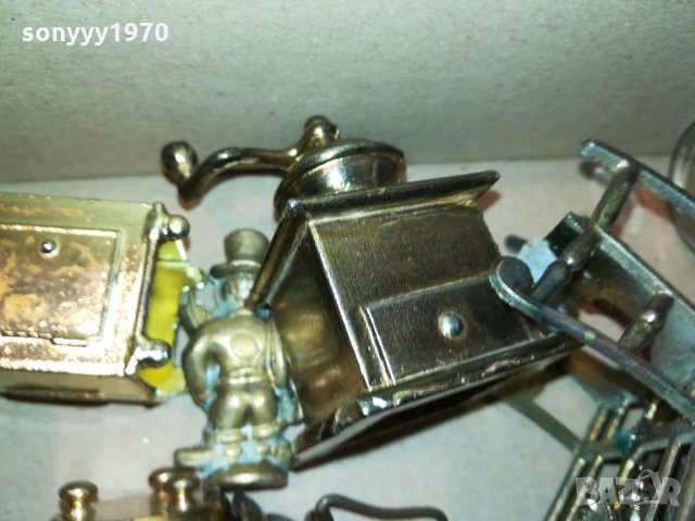 GOLD-златинки-миниатюри-30бр-made in France 🇫🇷 ANTIQUE-фигурки 0212212319, снимка 7 - Антикварни и старинни предмети - 35010313