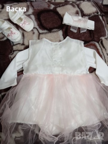 Бебешки рокли, нови чорапогащници, снимка 3 - Комплекти за бебе - 43818094