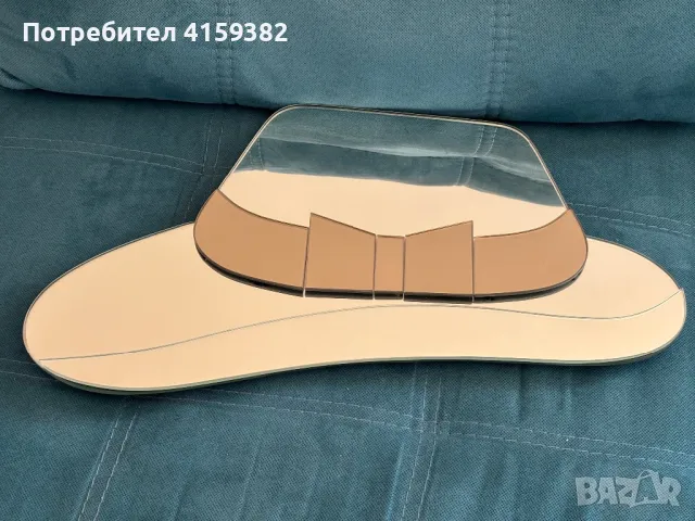 Огледало за стена форма Шапка, снимка 2 - Декорация за дома - 47584048