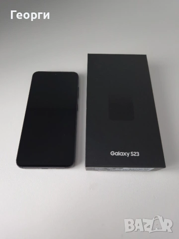 ОТЛИЧЕН! Samsung Galaxy S23, 256 GB, Black + 4 Кейса и 9 Протектора, снимка 2 - Samsung - 53608173
