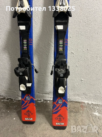 Детски ски Salomon 110cm, снимка 3 - Зимни спортове - 52866034