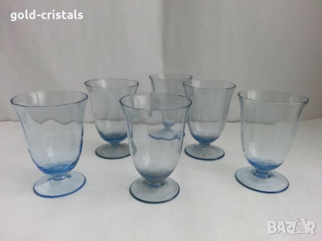 Ретро чаши чашки цветно стъкло