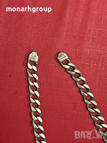 Сребървн ланец /без закопчалка/, снимка 3 - Колиета, медальони, синджири - 53116488