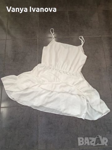 Tussah нежна бяла рокля, снимка 5 - Рокли - 50753888