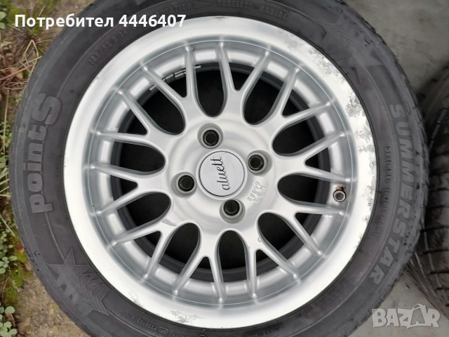 Джанти 14" 4х100, снимка 5 - Гуми и джанти - 52886948