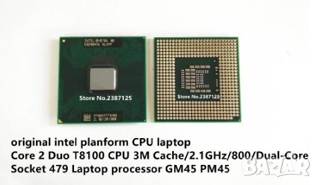 Процесор Intel® Core ™ 2 Duo T8100 2.10 GHz, , снимка 3 - Процесори - 32482491
