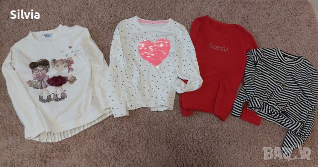 Блузи с дълъг ръкав, снимка 2 - Детски Блузи и туники - 38097718